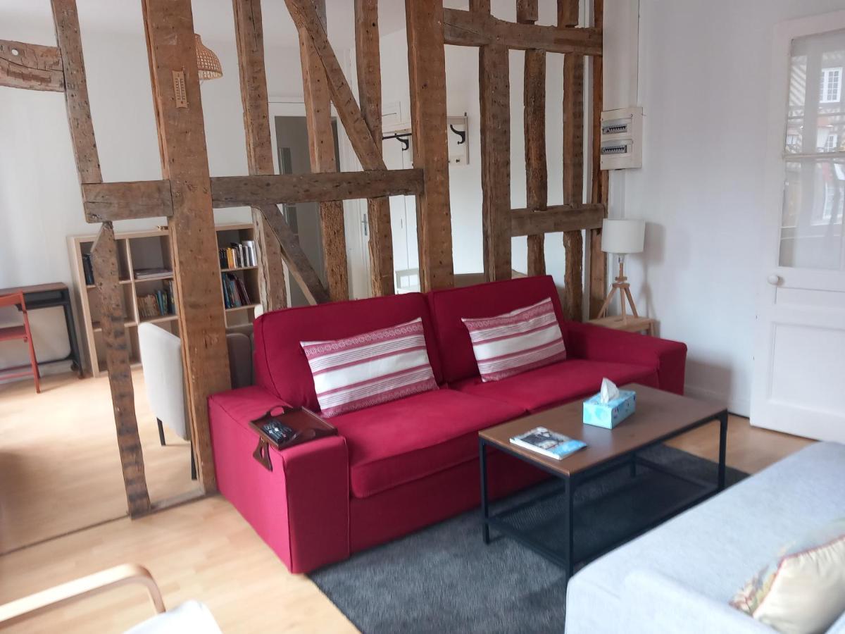 Le Leon Apartment Honfleur Exterior photo